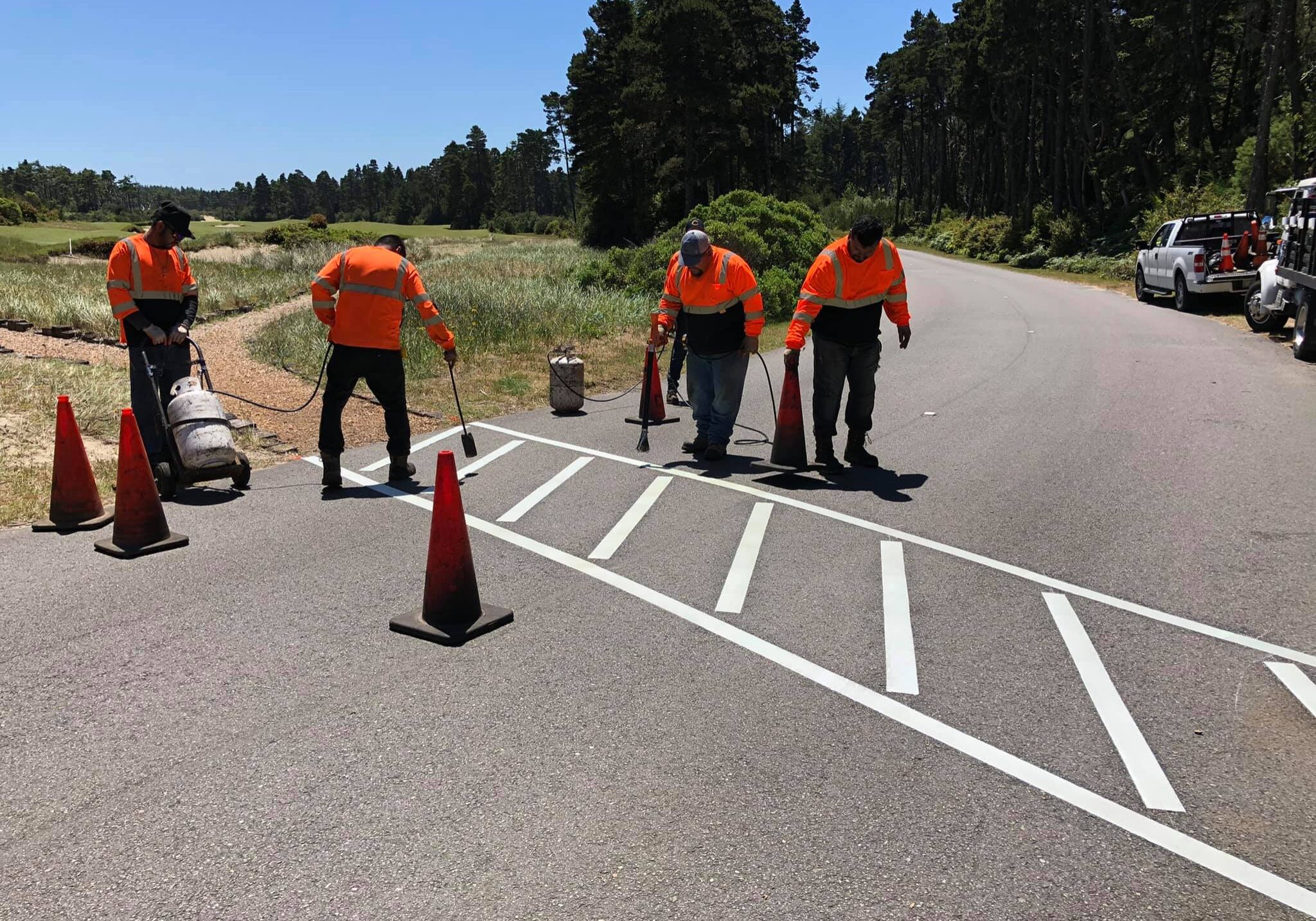 Crosswalk Striping